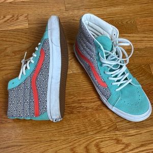 Vans high top sneakers